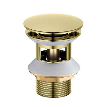 Донный клапан Aquatek AQ6002PG золото