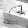 Смеситель для кухни Sancos Spin SC4015BN на мойку никель