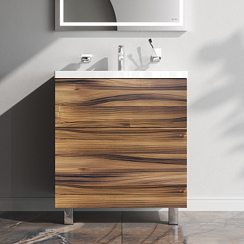 Тумба под раковину Am.Pm Gem M90FSX0752HF 75х41х81 напольная цвет орех