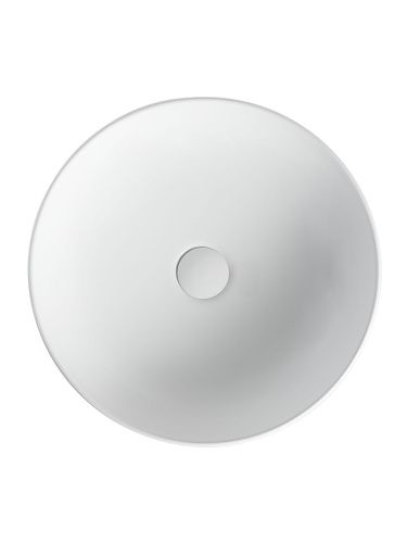 Тумба с раковиной Orange Line Li-70TubMDF+B07-420W 70х46х70 подвесная цвет черный матовый - фото 3