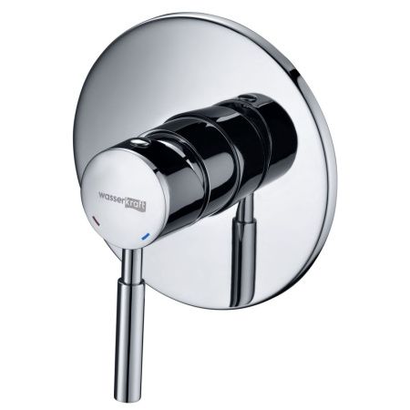 Смеситель для душа Wasserkraft Main 4100 4151 встраиваемый в стену хром