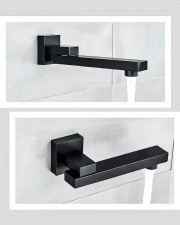 Душевая система ALMAes Ebro TVZ-8801 встраиваемая в стену цвет черный