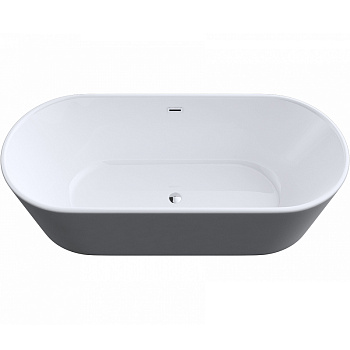 Ванна акриловая Art&Max AM-520-1695-795 170х80 отдельностоящая овальная с каркасом