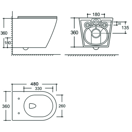 Унитаз подвесной Logan 00342543 белый с сиденьем микролифт безободковый смыв торнадо