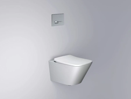 Чаша унитаза подвесная Arrow AHB2182H цвет белый без сиденья безободковая каскадный смыв