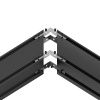 Комплект угловых соединителей для шинопровода под натяжной потолок Hesby Lighting ElDeko (ЕлДеко) HSBL_0190