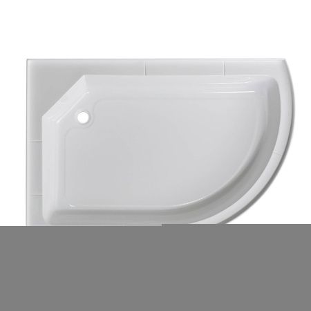 Душевая кабина AvaCan D D3012LN 120х80 асимметричная без крыши ориентация левая