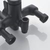 Душевая стойка Shevanik S6236H настенная цвет черный