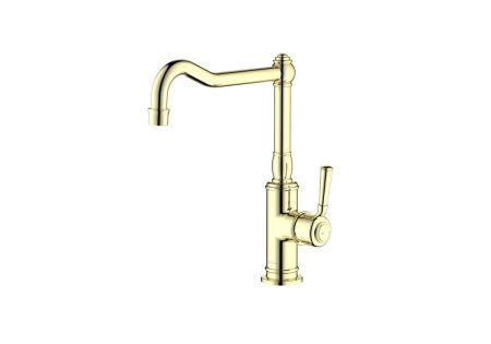 Смеситель для кухни Aquatek КЛАССИК AQ1580PG на мойку золото