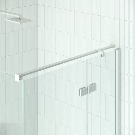 Душевой уголок Vegas-Glass AFP-Fis Retta AFP-Fis Retta 100*100 01 Moru L 100х100 стекло рифленое профиль белый без поддона