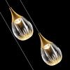 Светильник подвесной Delight Collection Stilla (Стилла) MD24001004-3A gold/clear