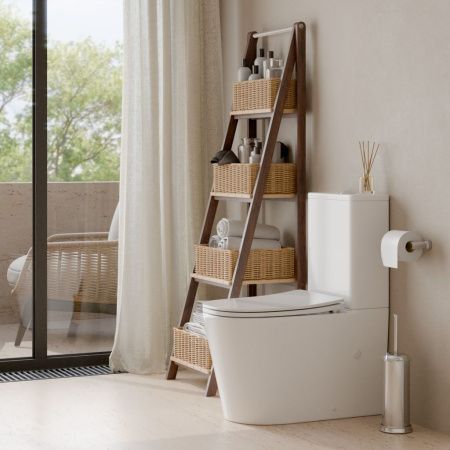 Унитаз-компакт напольный с бачком Iberica Blanca Burgos IB.BRG.121.1B1 белый с сиденьем микролифт безободковый каскадный смыв