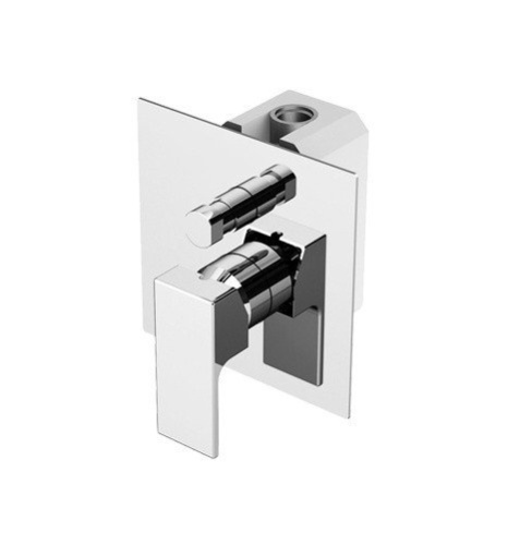 Смеситель Gattoni Kubik 2534/25C0.CH встраиваемый в стену хром