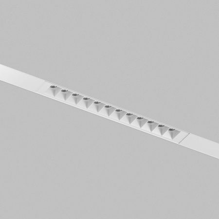 Трековый однофазный светильник Denkirs Simple Grill (Симпле Грилл) DK8101-WH