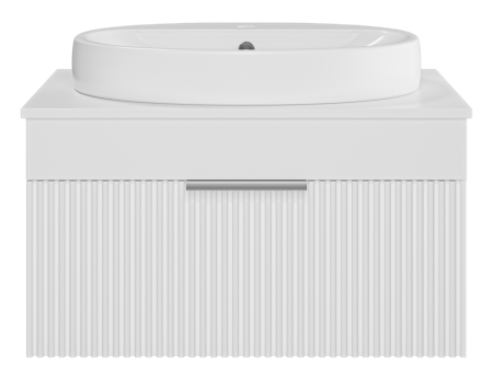 Тумба под раковину Brevita Enfida ENF-06070-0141Я 70х50 подвесная цвет белый