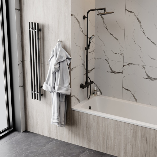 Ванна акриловая Teymi Helmi T30102 150х70 пристенная прямоугольная без ножек - фото 4