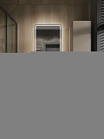 Тумба с раковиной Orange Line Li-80TuLMDF+B01-475MB 80х50