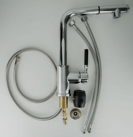 Смеситель для кухни Esko Kitchen K12 на мойку хром