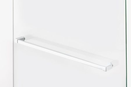 Душевой уголок New Trendy AVEXA White EXK-2798 90х80 стекло прозрачное профиль белый без поддона