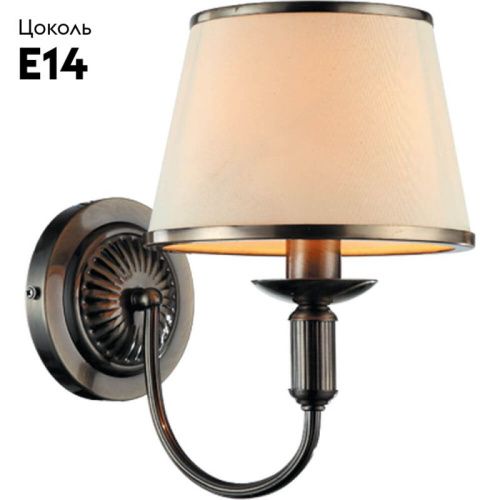 Бра Arte Lamp Alice (Алице) A3579AP-1AB - фото 2