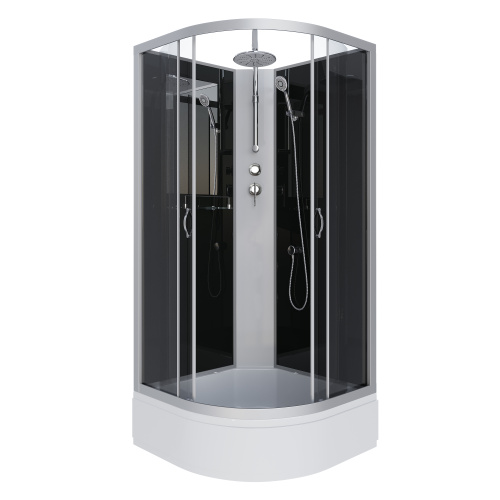 Душевая кабина Niagara Classic 35031434BKT 80х80 четверть круга
