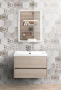 Тумба под раковину Art&Max FAMILY Family-580-2C-SO-PB 60х50 подвесная цвет бежевый