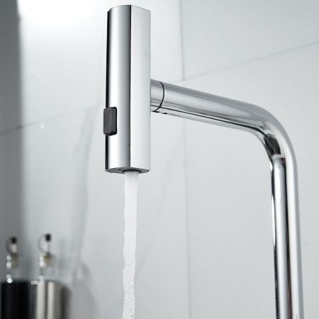 Смеситель для кухни Shevanik S263 на мойку хром