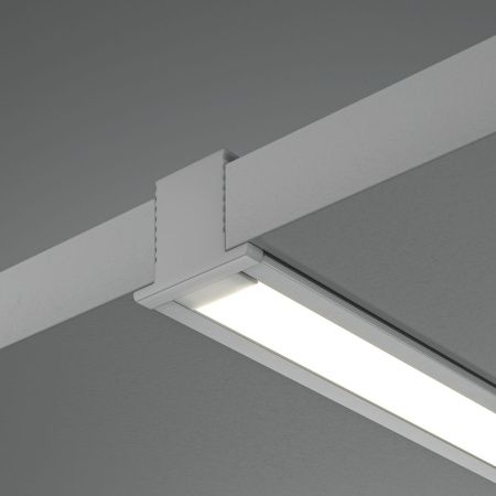 Алюминиевый профиль встраиваемый с накладным фланцем Maytoni Led Strip ALM-1209-S-2M