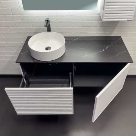 Тумба с раковиной Comforty Геленджик 00-00018707CF 120х50 подвесная цвет белый