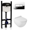 Комплект унитаз с инсталляцией Valsir KIT VSCR 7317 Slim P1