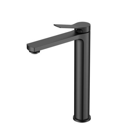 Смеситель для раковины Vincea Arco VBF-4AR02MB на столешницу черный