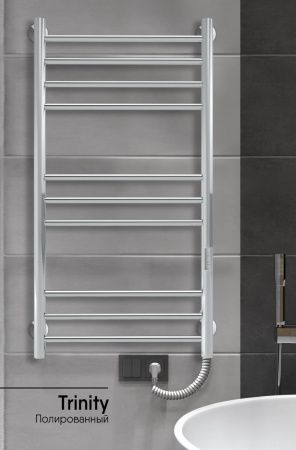 Полотенцесушитель электрический Indigo Line Trinity LСLTE100-50Rt 55х100 хром