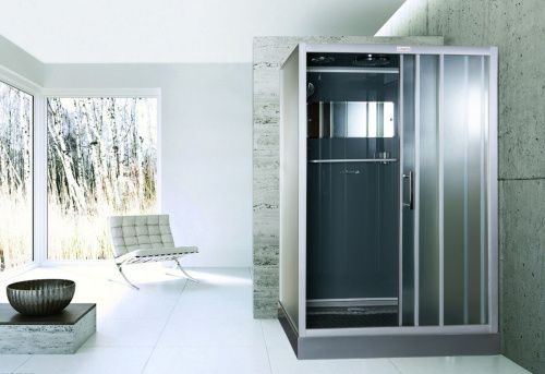 Душевая кабина Esbano ELEGANCIA ESKG3129CKR 120х90 прямоугольная с крышей ориентация универсальная