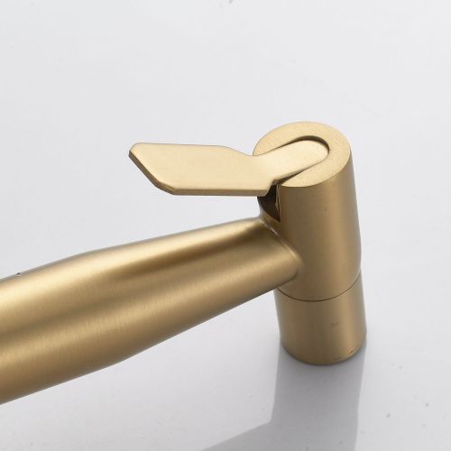 Гигиенический душ со смесителем Shevanik S107G золотой сатин - фото 5