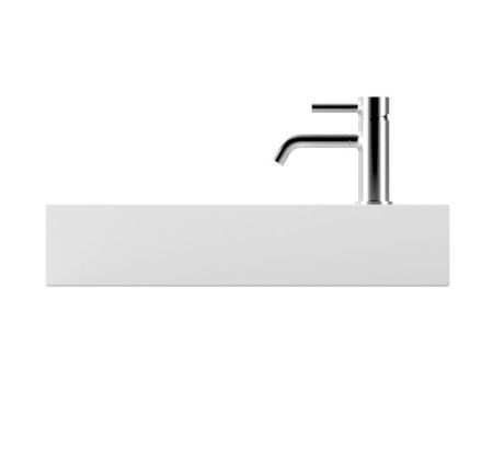 Раковина керамическая Alice Spy 34100101 60х30 подвесная цвет белый 1 отверстие под смеситель