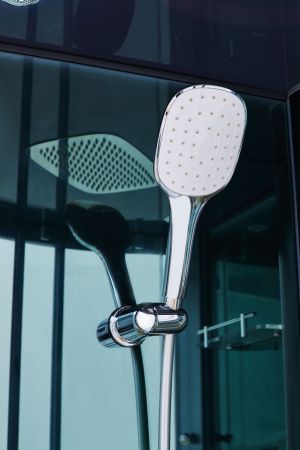 Душевая кабина SSWW BU601 90х90 четверть круга с крышей ориентация универсальная