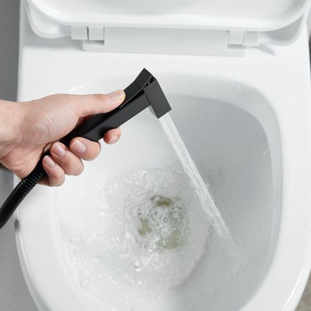 Гигиенический душ со смесителем Raffine F237H черный