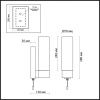 Подсветка для зеркал Odeon Light TINGI (ТИНГИ) 2660/1W