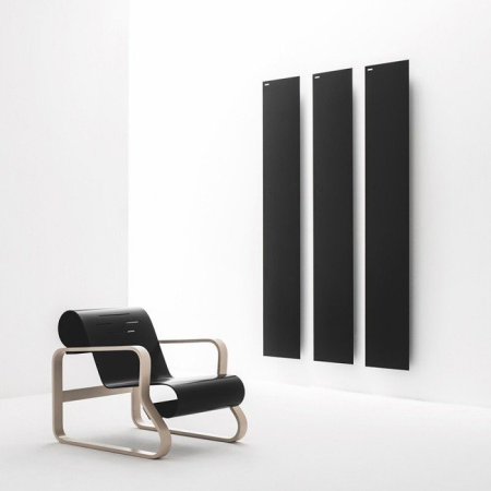 Полотенцесушитель Antrax Tavola Liscia ECTVLV171035B/NEOP 35х171 электрический черный матовый