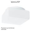 Светильник накладной Arte Lamp Tablet (Таблет) A7420PL-1WH