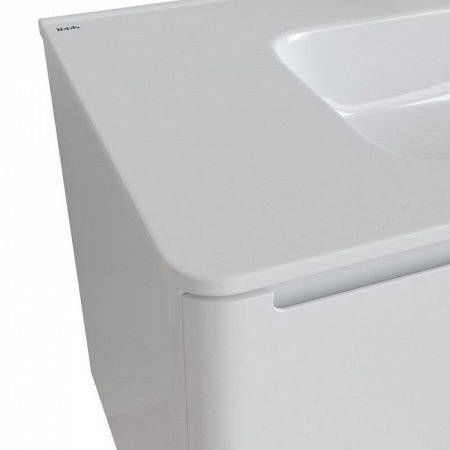 Тумба с раковиной Iddis Edifice EDI10W1i95K 100х50 подвесная цвет белый