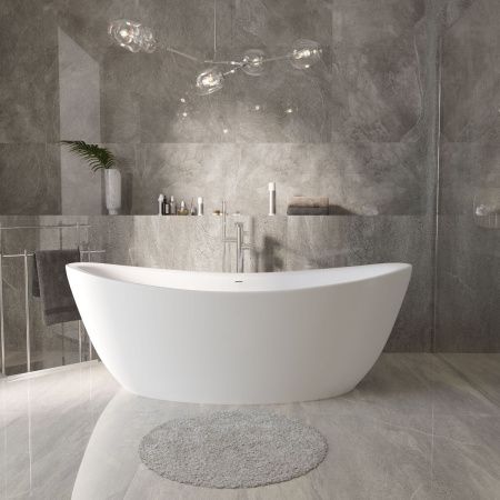 Ванна акриловая Grossman Galaxy GR-1402M 180х85 отдельностоящая овальная с ножками