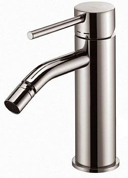 Смеситель Paffoni Light LIG131ST на биде сталь Смеситель Paffoni Light LIG131ST на биде сталь