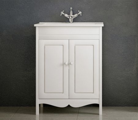 Тумба под раковину Corozo Блюз SD-00000030 60х50 напольная цвет белый