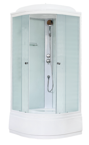 Душевая кабина Royal Bath CK RB90CK5-WC 90х90 четверть круга