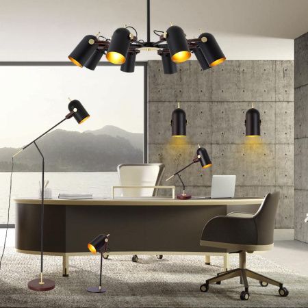 Люстра на штанге ImperiumLoft Bullet (Буллет) 101390-26