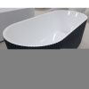 Ванна акриловая Frank 12514 170х75 отдельностоящая овальная с ножками