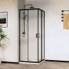 Душевой уголок Vincea City VSS-5CT900CLB 90х90 стекло прозрачное профиль черный без поддона