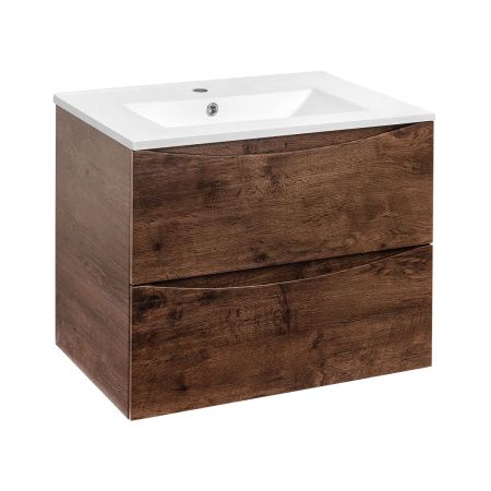 Тумба под раковину Vincea Mia VMC-2MC700RW 70х50 подвесная цвет коричневый