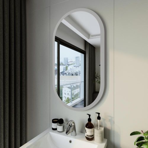 Зеркало с подсветкой Бриклаер 4627125415616 55х100 - фото 4